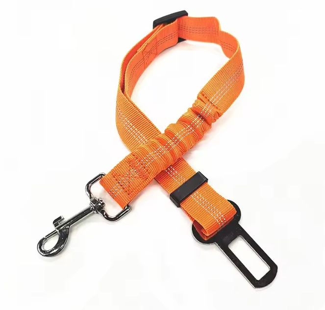 Wagly™ Adjustable Dog Seatbelt – Safe & Comfortable Car Travel for Pets