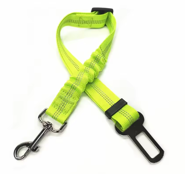Wagly™ Adjustable Dog Seatbelt – Safe & Comfortable Car Travel for Pets