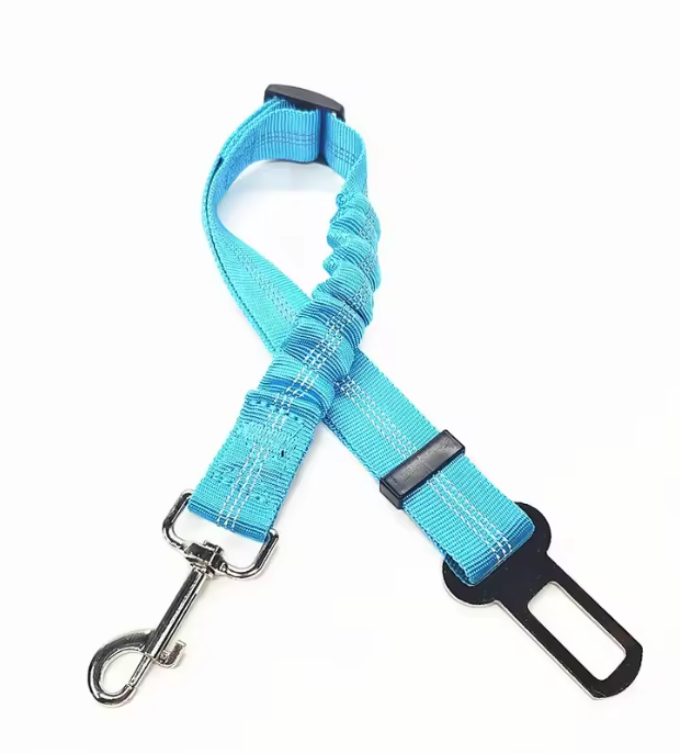 Wagly™ Adjustable Dog Seatbelt – Safe & Comfortable Car Travel for Pets