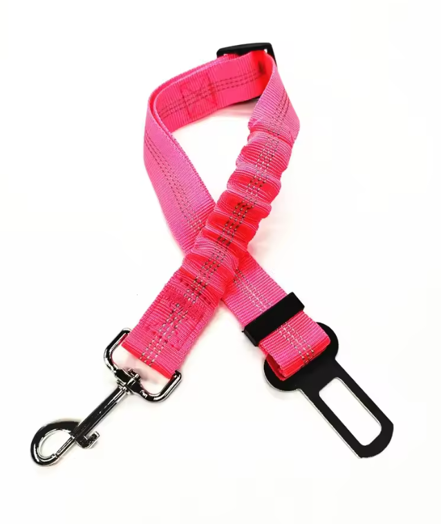 Wagly™ Adjustable Dog Seatbelt – Safe & Comfortable Car Travel for Pets