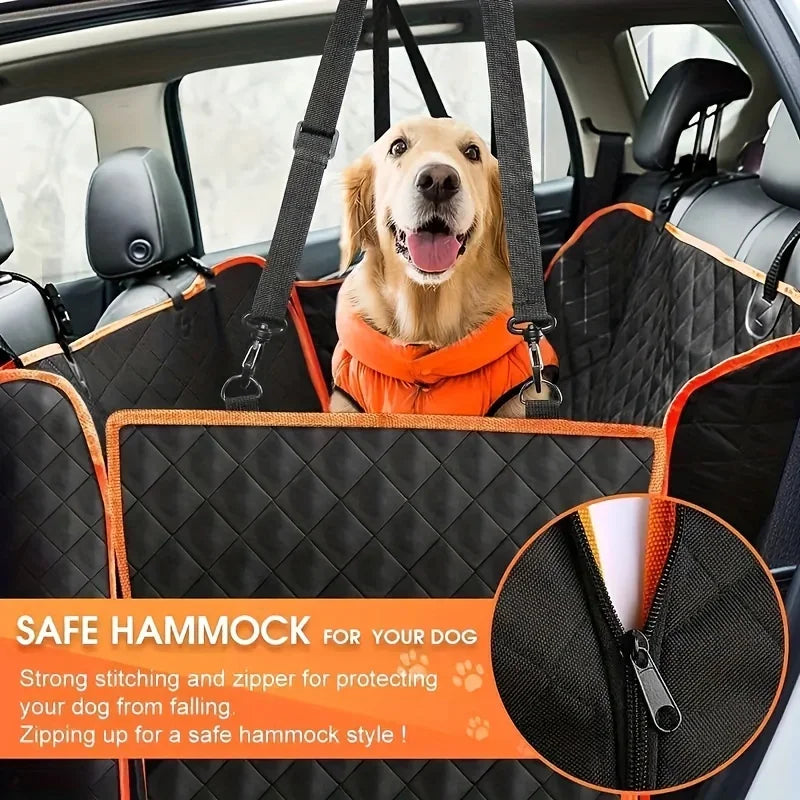 Wagly™ Dog Car Back Seat Extender & Hammock – Waterproof Protector Mat
